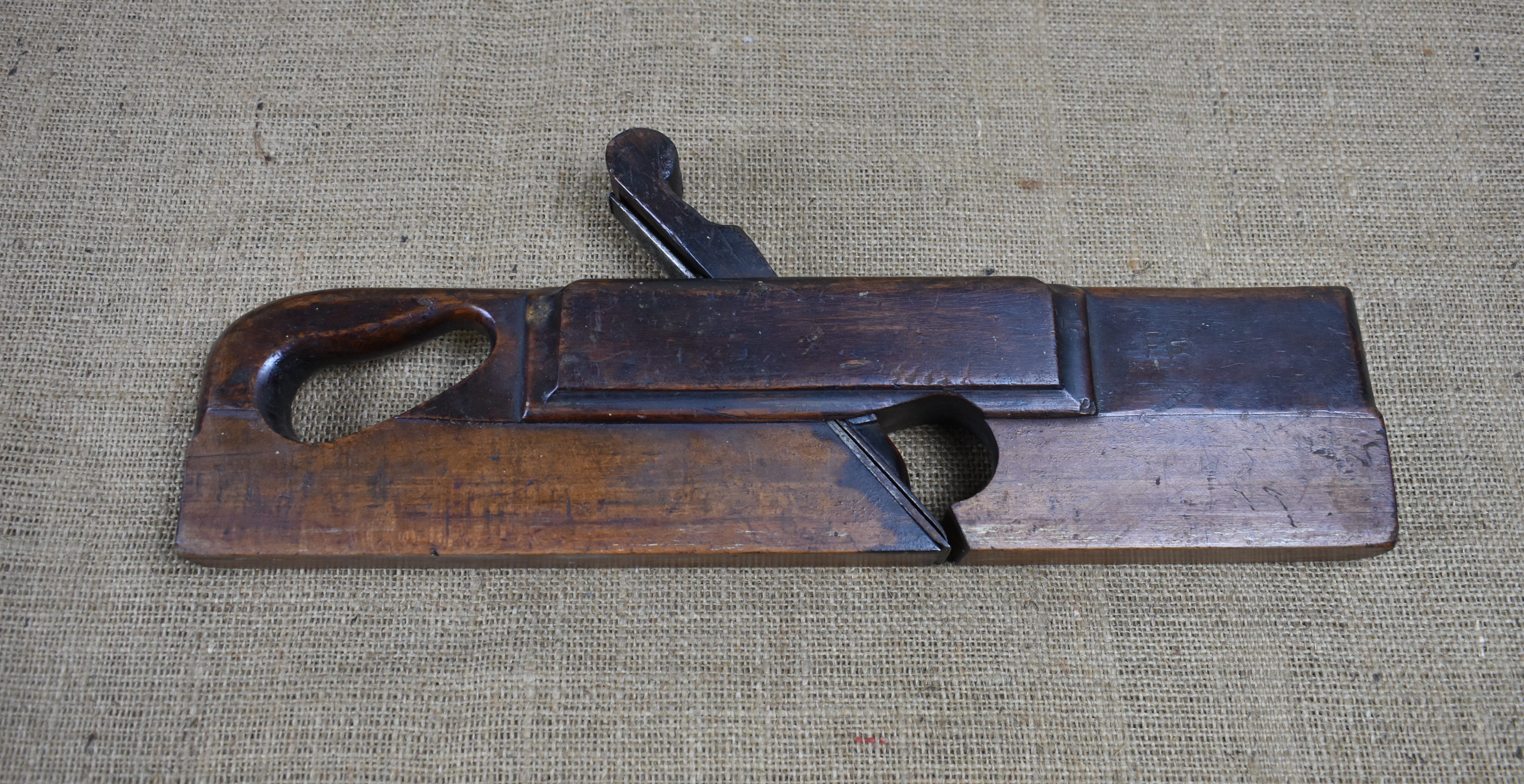 Rebate plane by S.Tomkinson with double iron