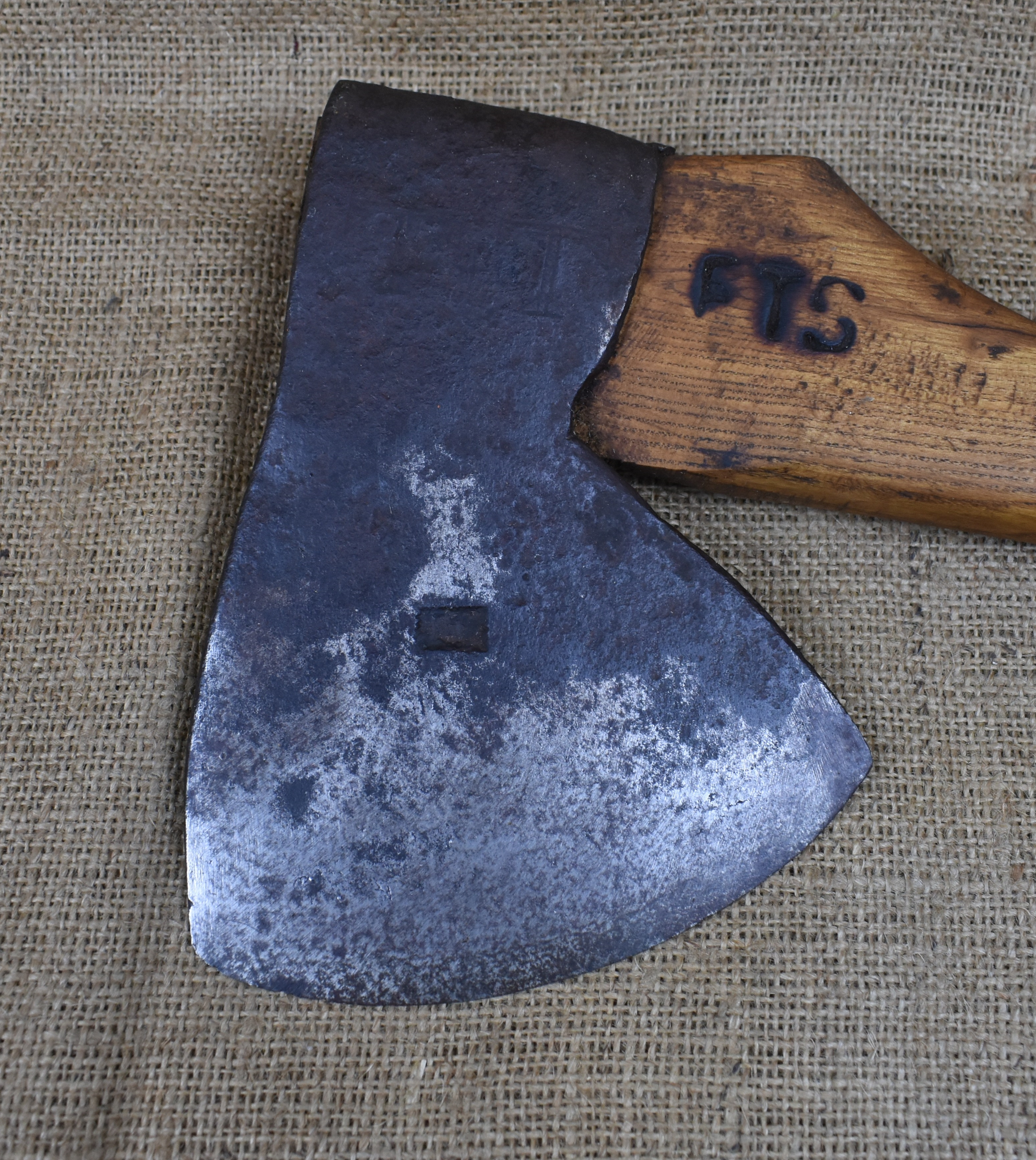 4lb lopping axe with blacksmith's mark